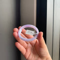 紫罗兰天然翡翠手镯 | Lavender Jadeite Bangle