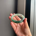 油青翡翠正圈手镯 | Oily Green Jadeite Bangle