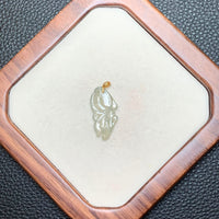 冰胶花精灵翡翠吊坠 | Icy Translucent Jadeite Fairy Pendant