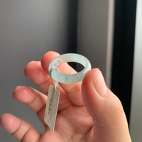 冰绿翡翠戒指 | Icy Green Jadeite Ring
