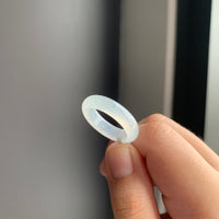 白冰翡翠戒指 | White Icy Jadeite Ring
