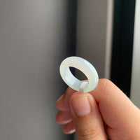 冰绿翡翠戒指 | Icy Green Jadeite Ring