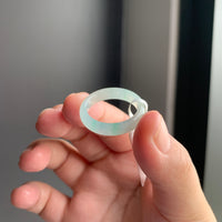 冰绿翡翠戒指 | Icy Green Jadeite Ring